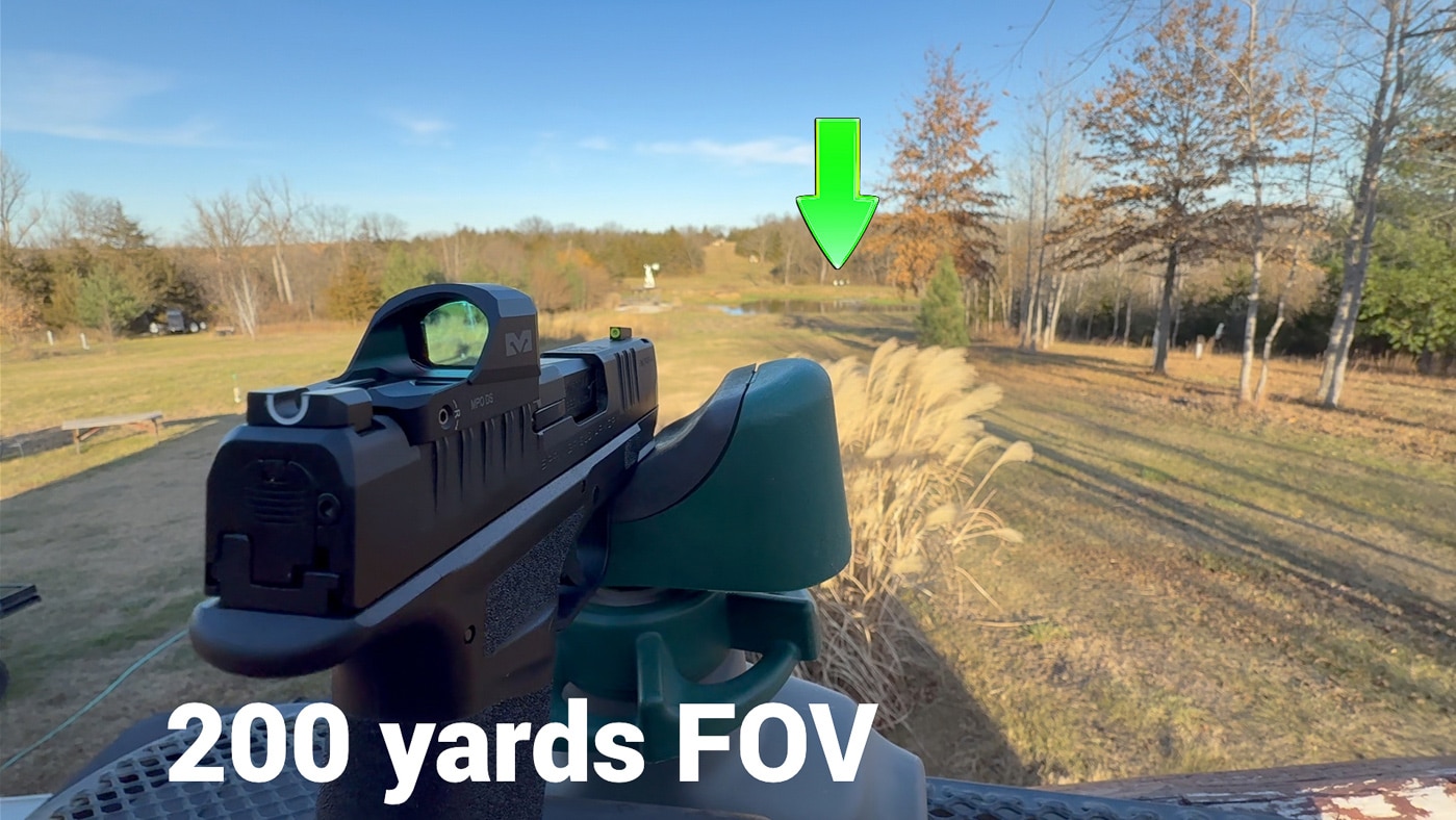 shooting the Springfield Armory Hellcat 380 at 200 yards