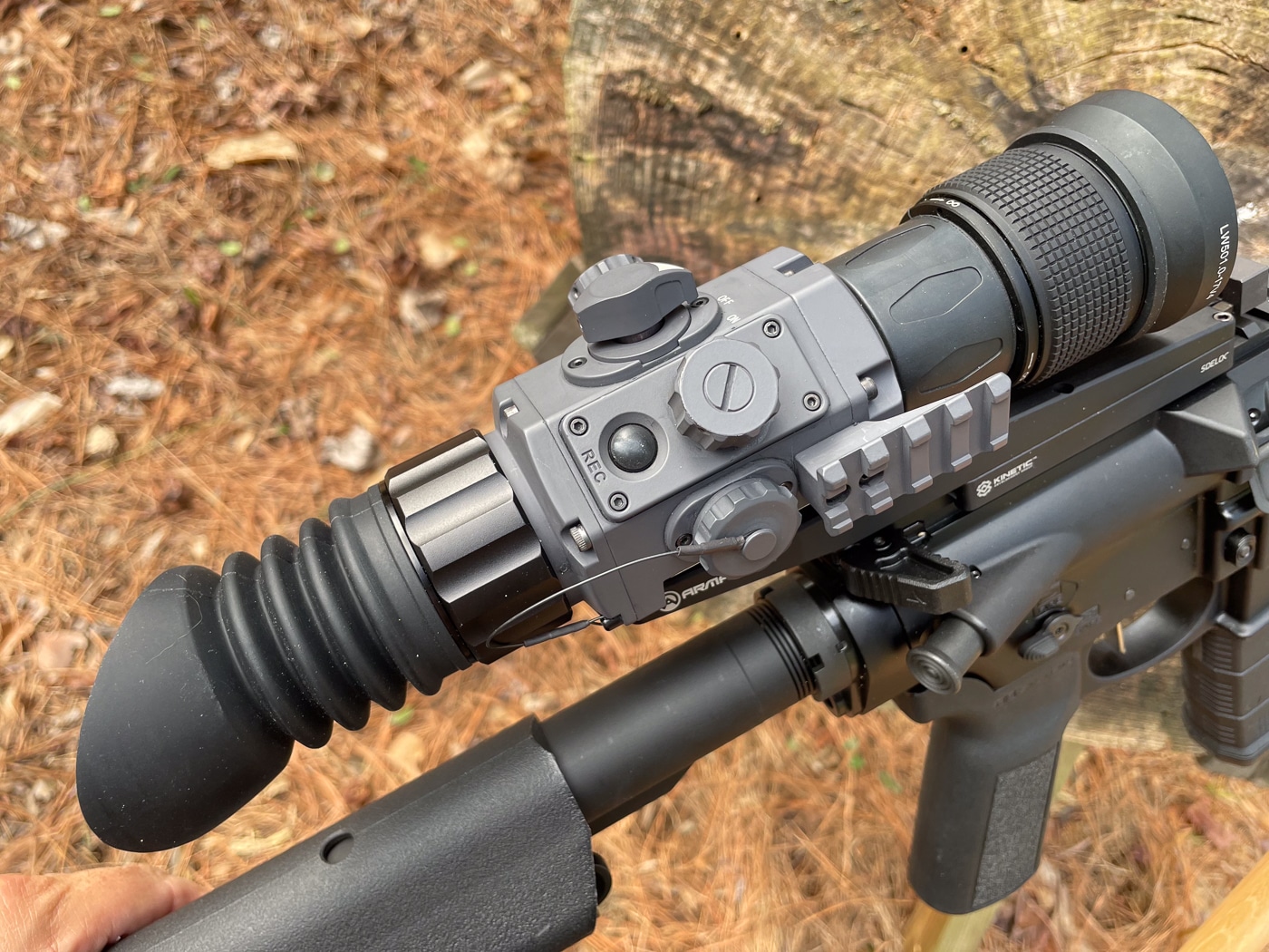 Armasight Thermal Contractor Pro 640 3-12x50 for hog hunting