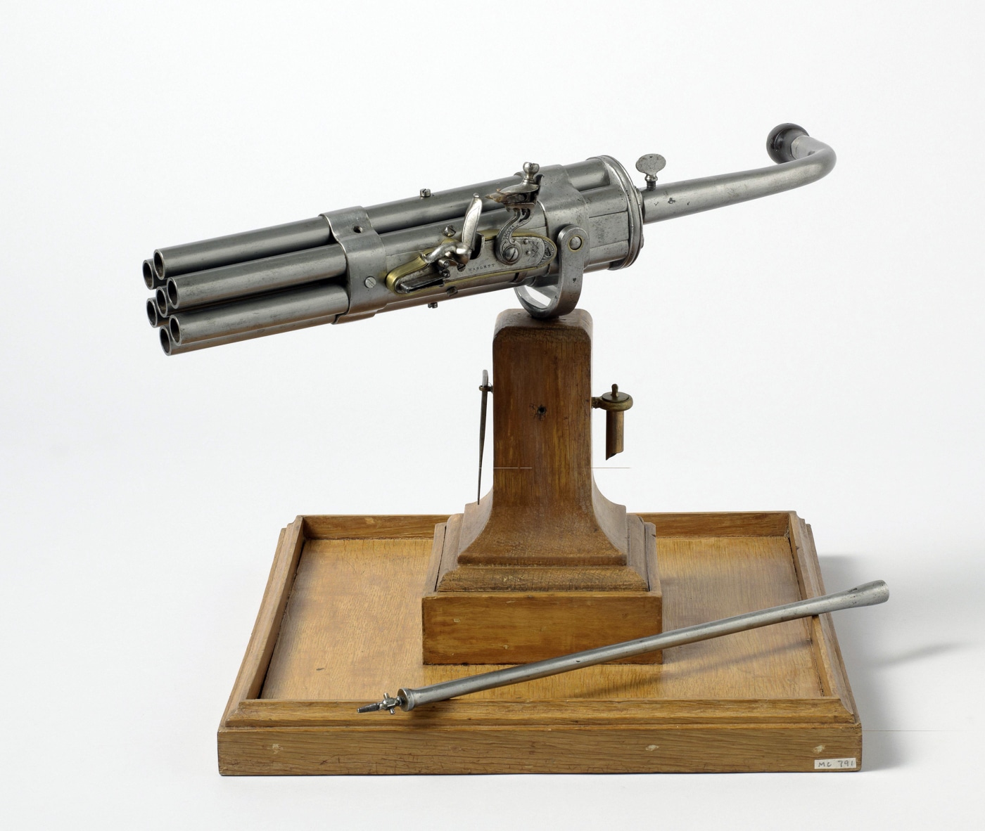 Chambers Swivel Gun on display in Belgium