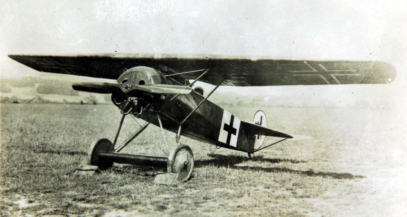 Fokker D.VIII turned over to the Royal Canadian Air Force