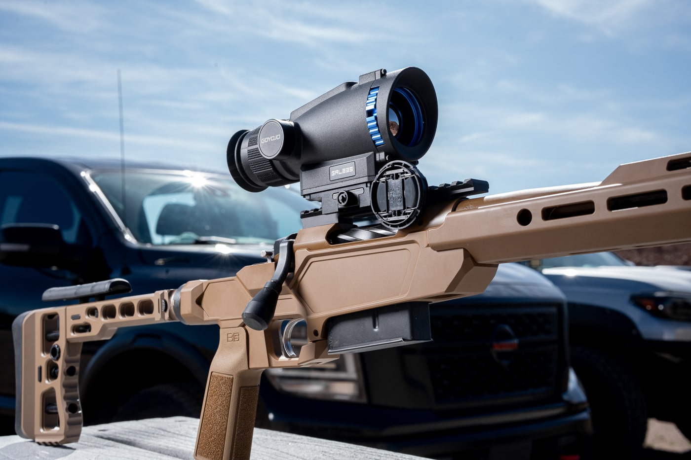 GOYOJO GRL335 mounted on Springfield Armory Heatseeker rifle