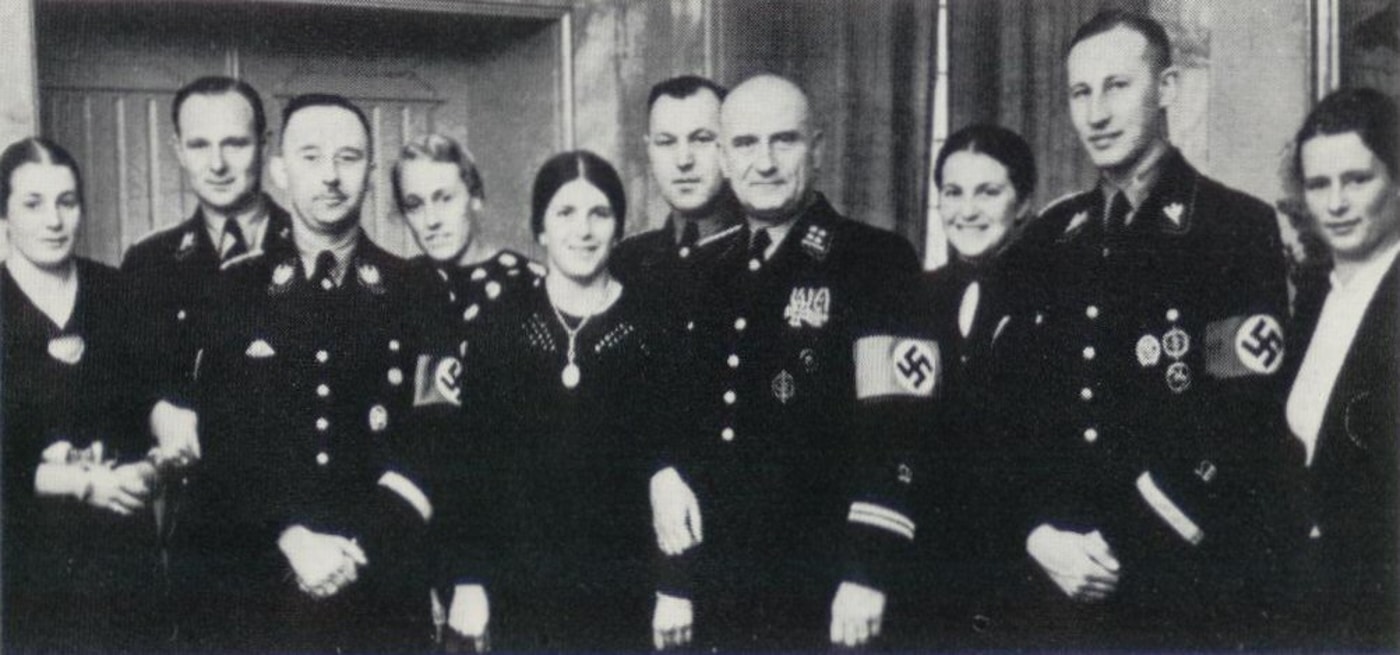 Nazi officials including Reinhard Heydrich