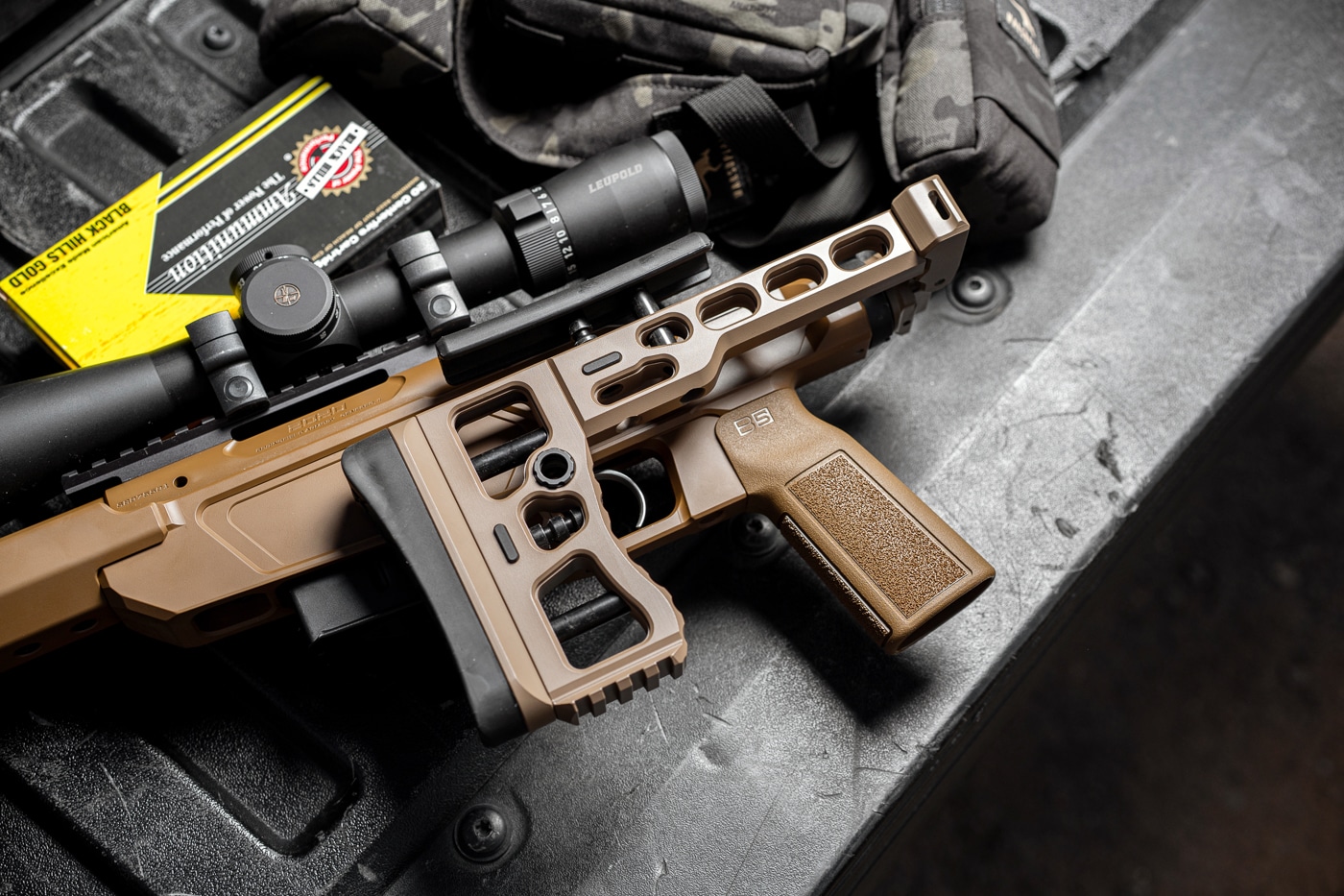 Samson SAS Tactical Folding Stock review with Springfield Heatseeker rifle