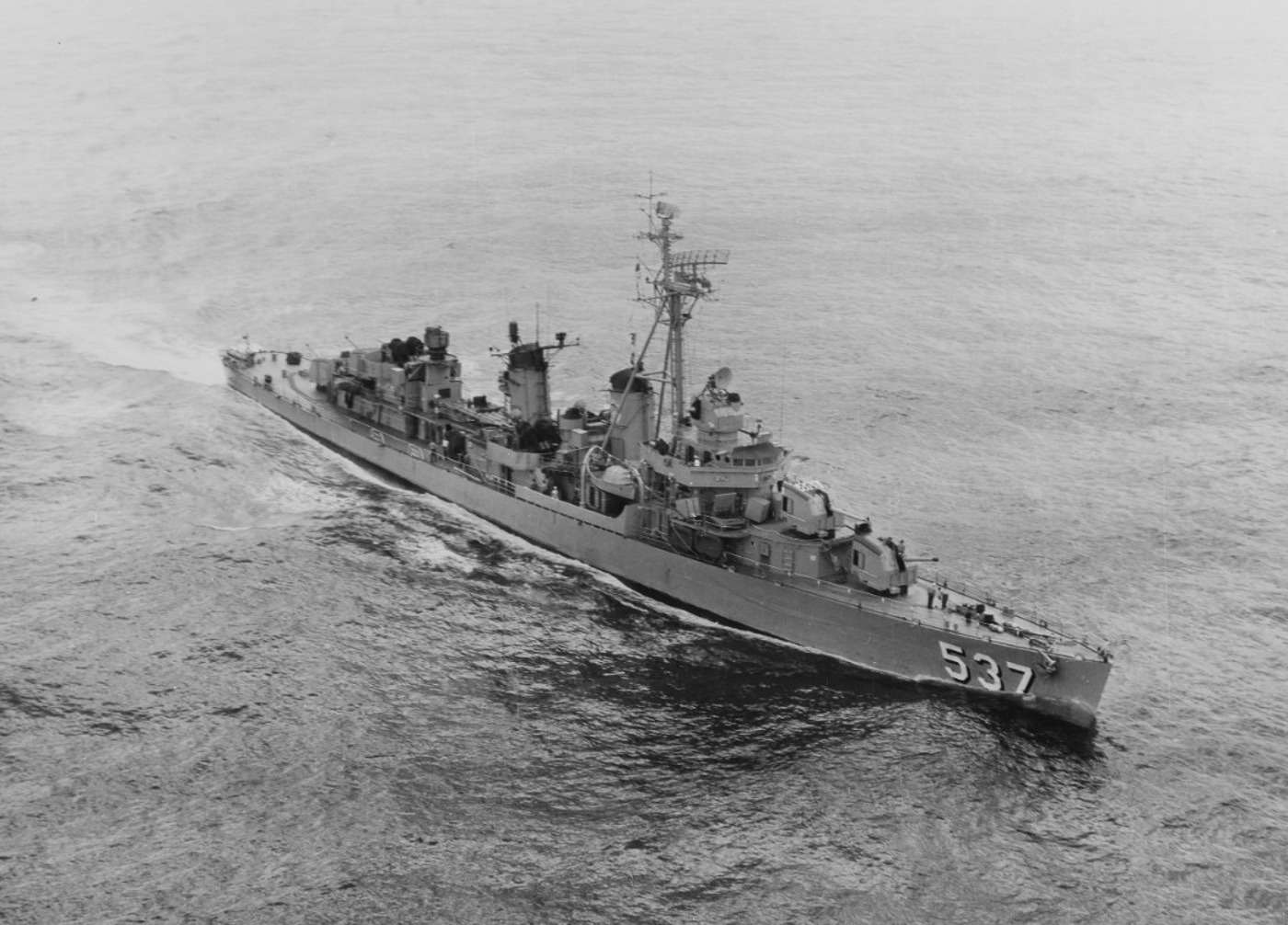 USS The Sullivans deployed on a Mediterranean cruise in 1960