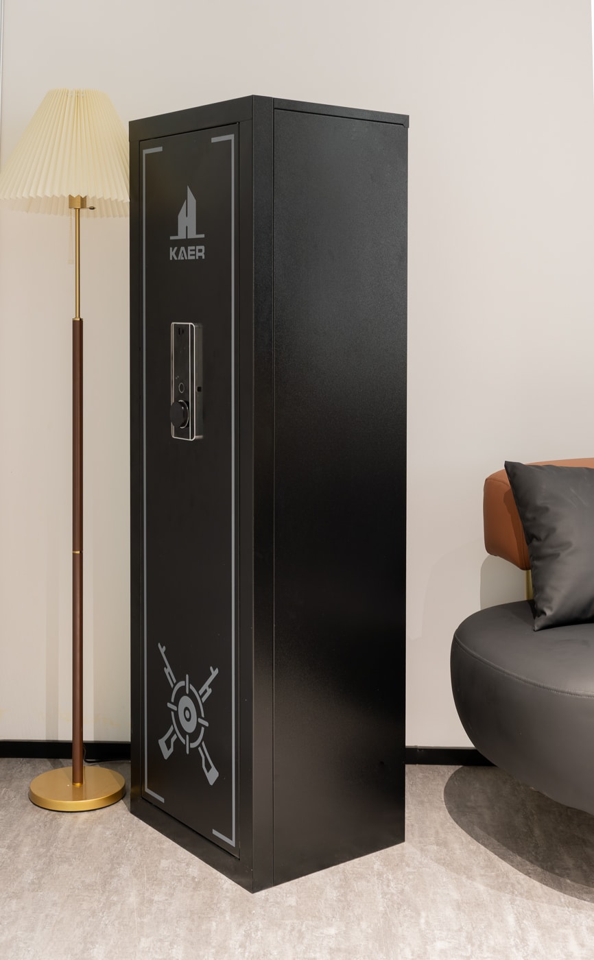 side view of Kaer safe showing depth