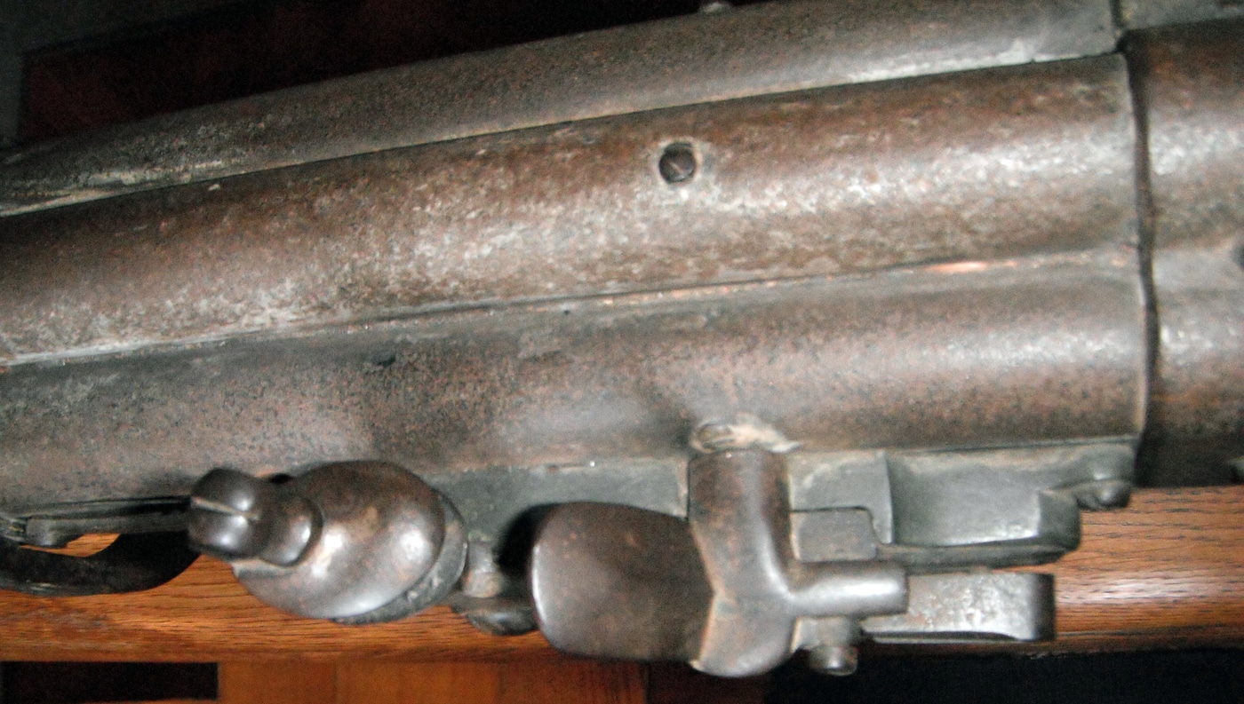 top of Chambers gun