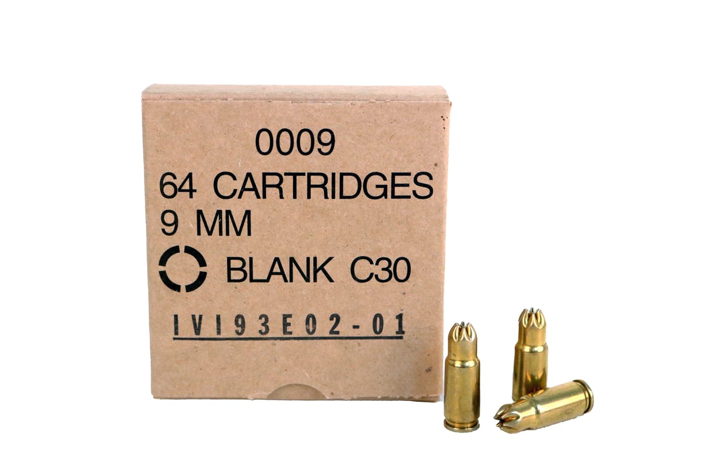 9mm blank cartridges shot by author when testing the Springfield Kuna Tri-Lug