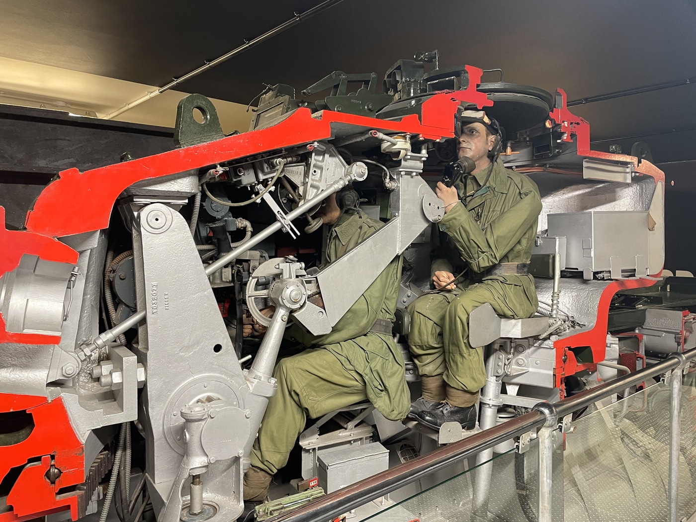 Centurion tank cutaway at The Tank Museum