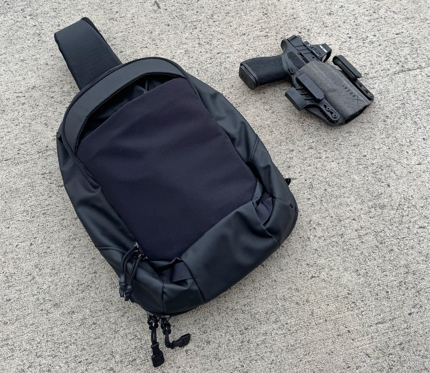 EDC bag carried by the author