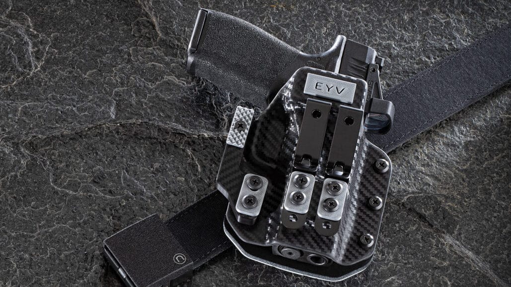 EYV holster review with Springfield Hellcat Pro
