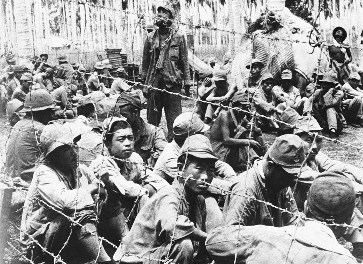 Japanese prisoners of war captured in November 1942 during the Battle of Guadalcanal