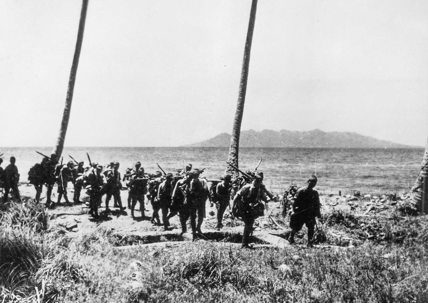 Japanese reinforcements land on Guadalcanal in September 1942