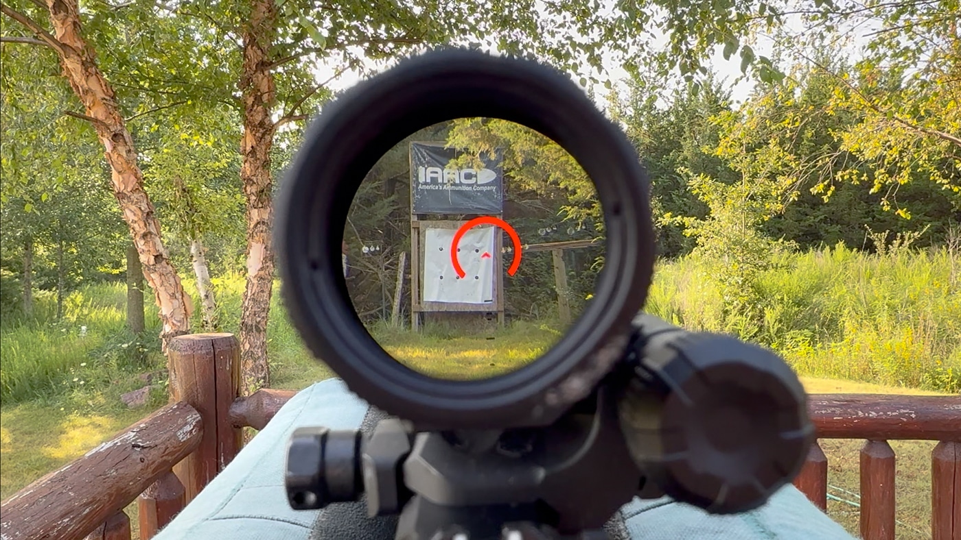 Primary Arms GLx 1x optic used for testing the Springfield Kuna 40