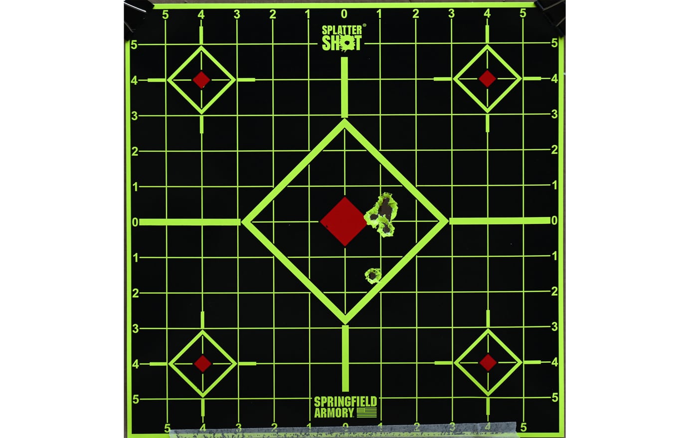 authors paper target from accuracy testing the Prodigy pistol