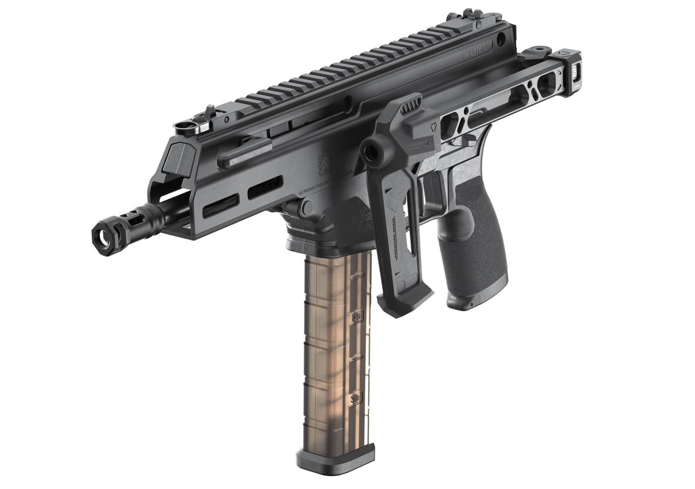 folded arm brace on Springfield Kuna 40