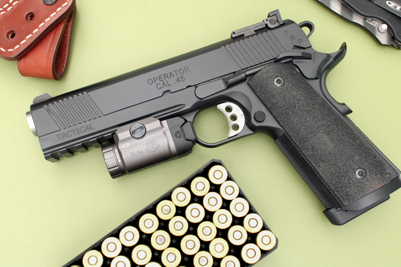 larger guns shoot easier like this 1911