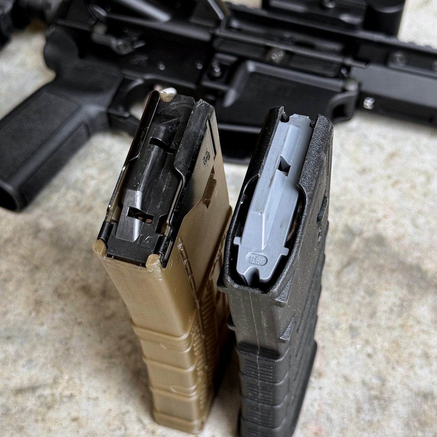 magazine feed lip differences between Lancer and Magpul AR-15 magazines