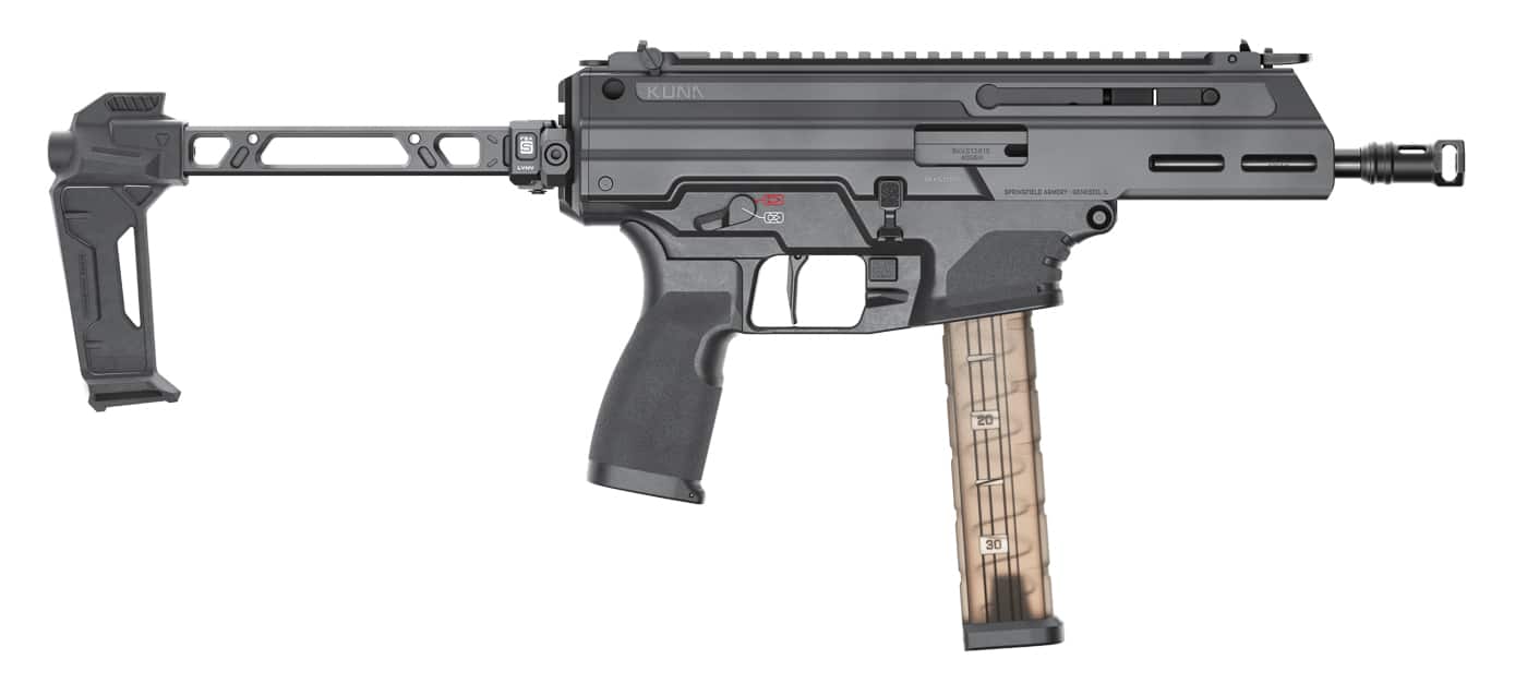 right side view of Springfield Armory Kuna 40