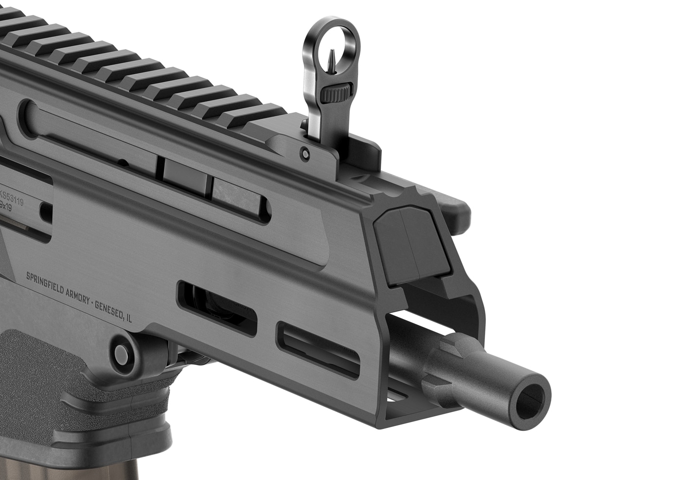 tri-lug suppressor mount on Springfield Armory Kuna 9mm