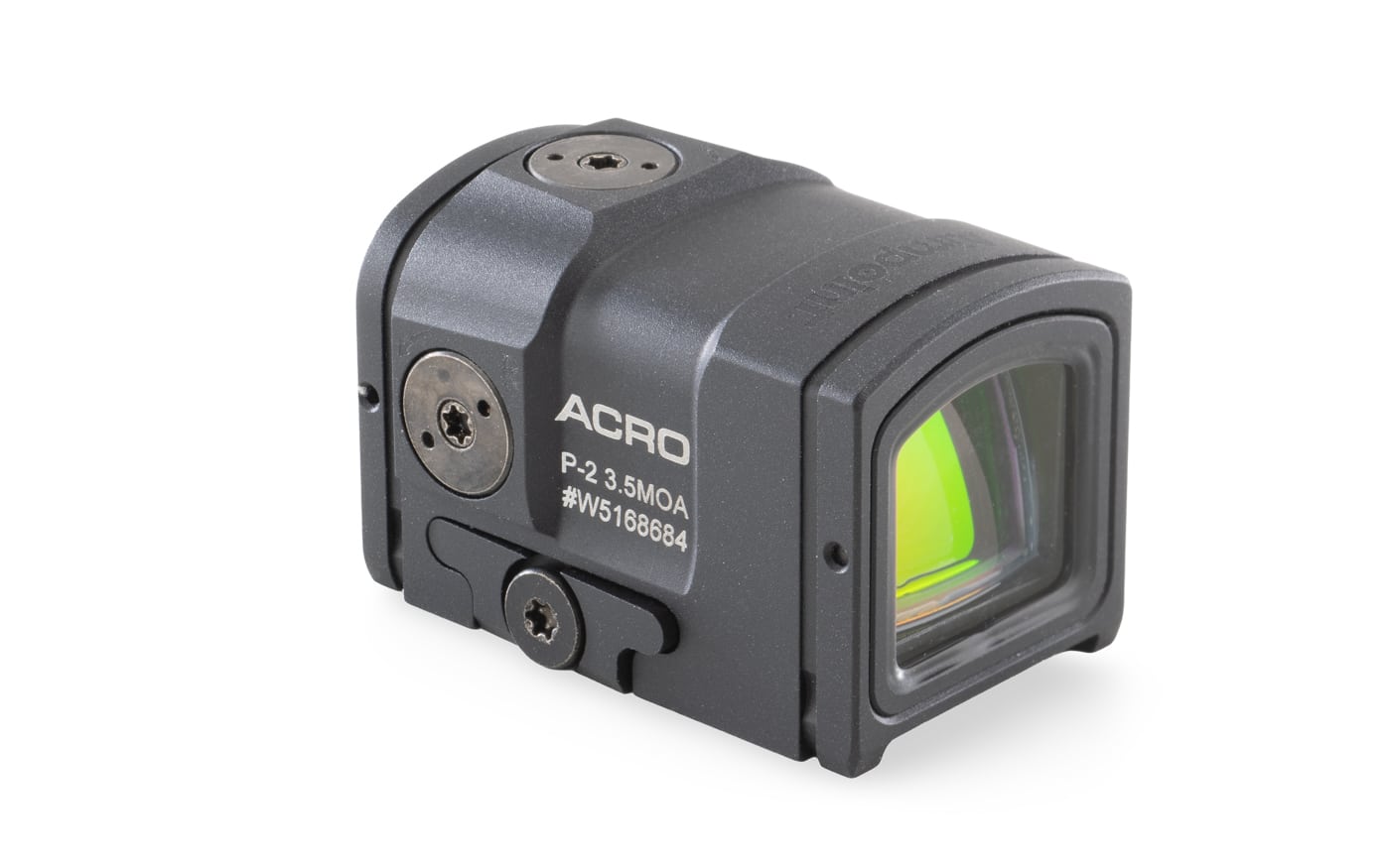 Aimpoint ACRO P-2 optic used on the Springfield Armory Master Class 10-8 Performance 1911