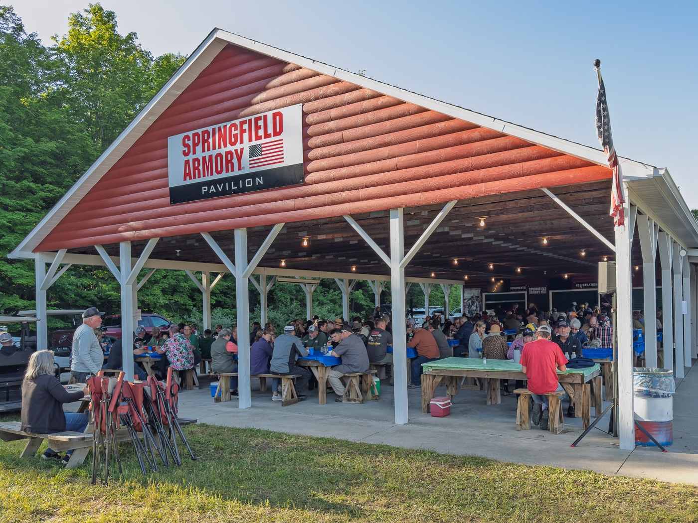 Springfield Armory pavillion at the Pin Shoot