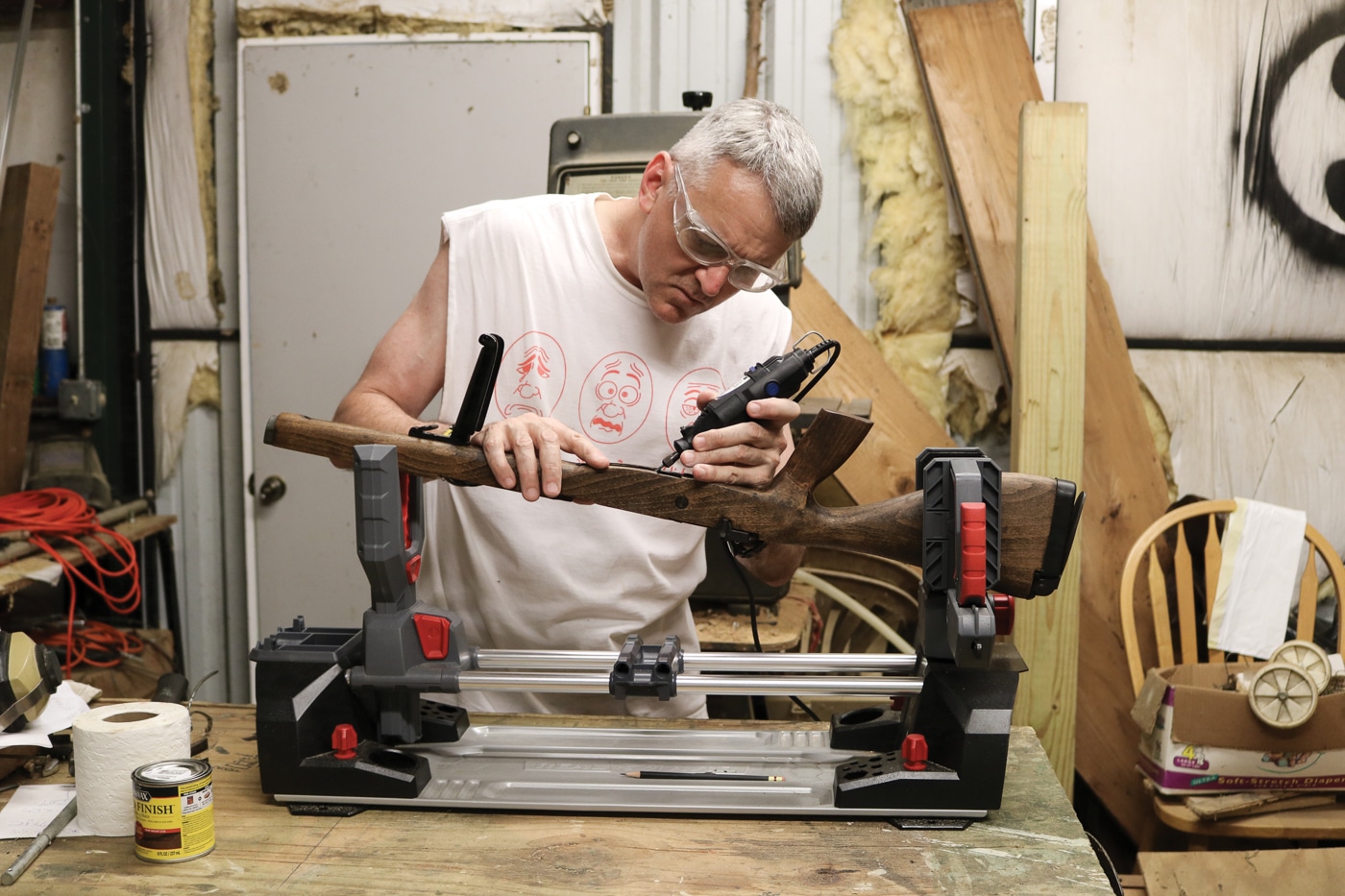 Will Dabbs building M14E2 replica