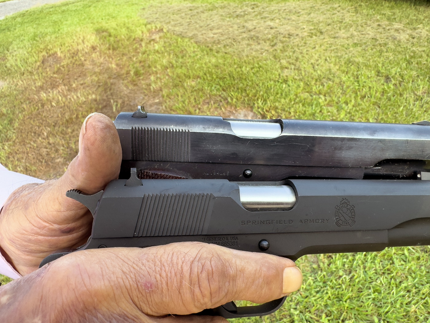 improving the original mil-spec 1911 pistol