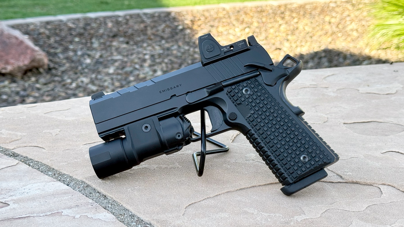 is the Springfield Armory 1911 Emissary AOS 9mm the best modern self defense pistol