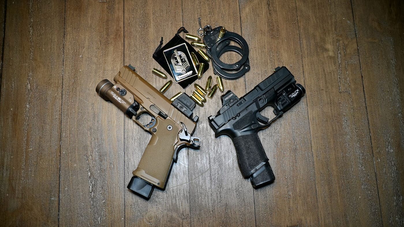 striker-fired vs hammer-fired handguns