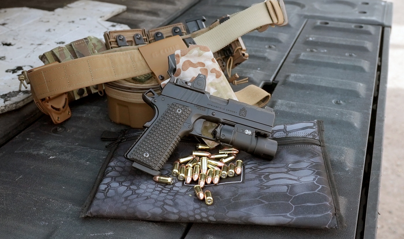 the Springfield Emissary 1911 is best modern self defense pistol
