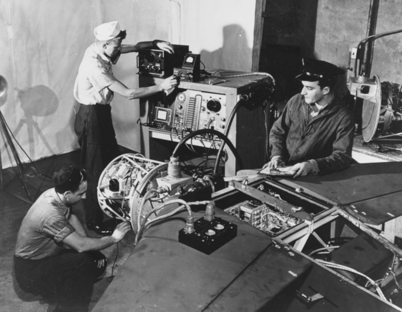 ASM-N-2 Bat undergoes pre-flight checks