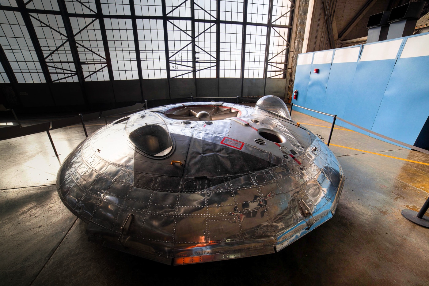 Avrocar at Wright Patterson Museum