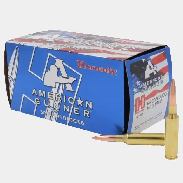 Hornady 6.5 Creedmoor 140-grain BTHP American Gunner