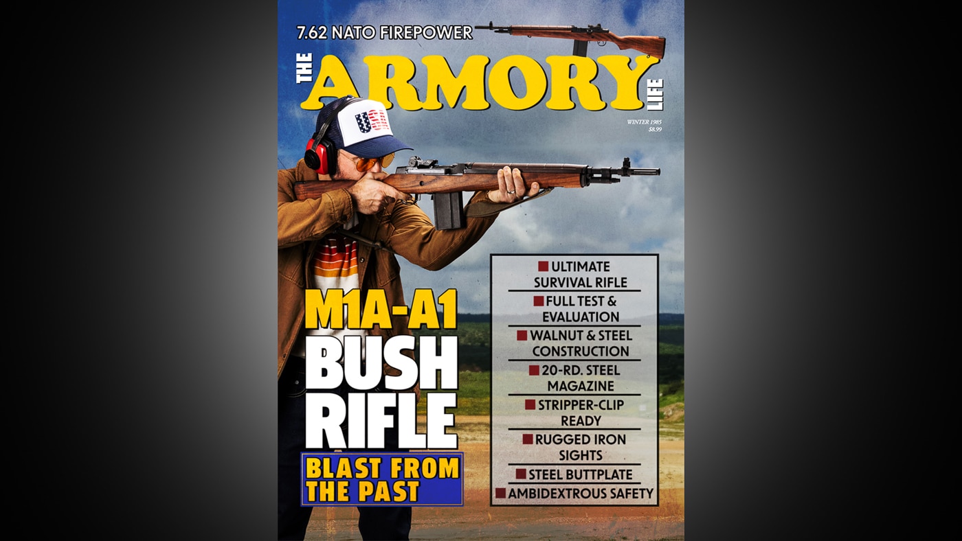 M1A-A1 Bush Rifle Magazine Cover