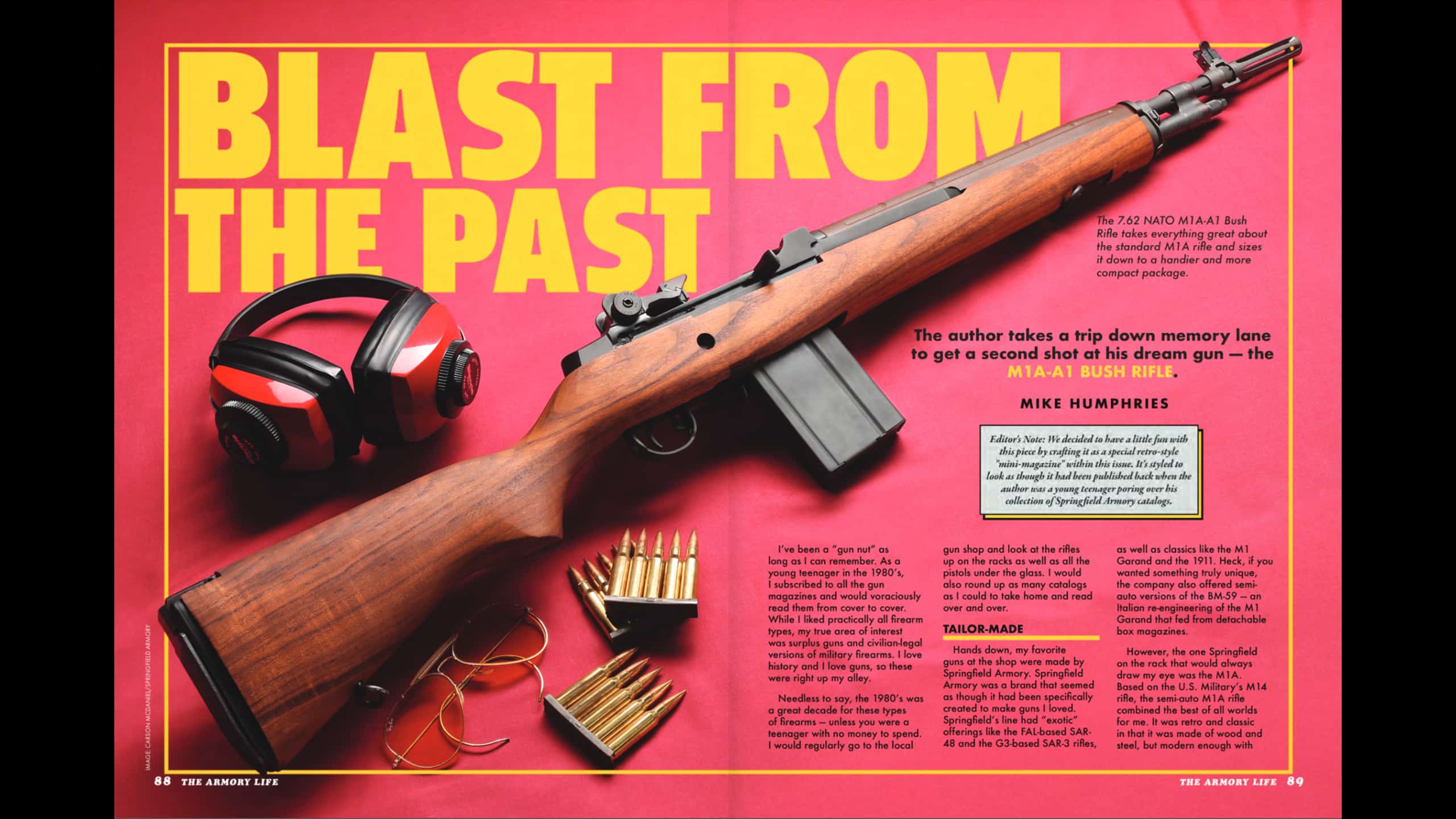 Blast from the Past: M1A-A1 Bush Rifle Blast from the Past: M1A-A1 Bush Rifle
