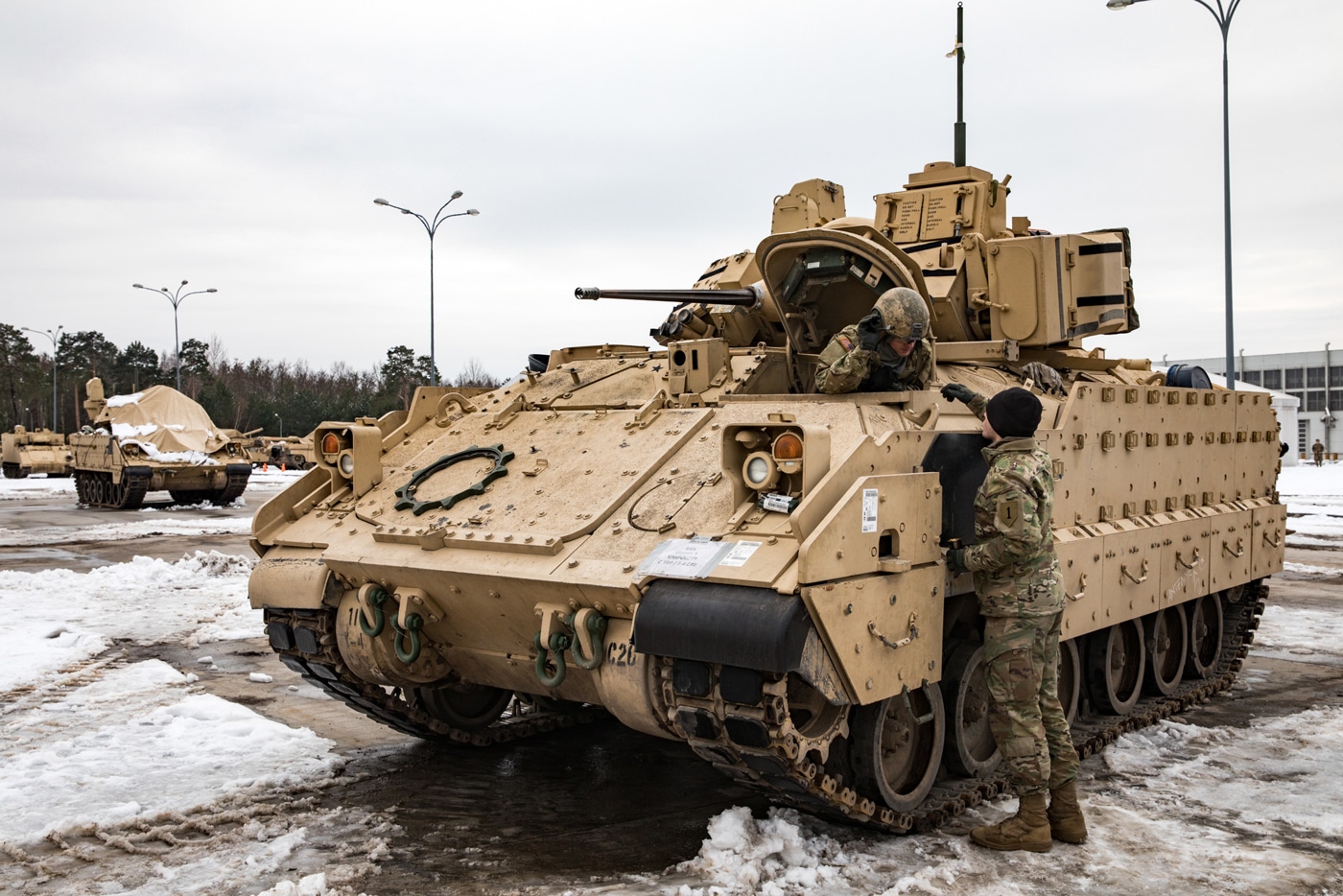 M2 Bradley in Poland during 2019
