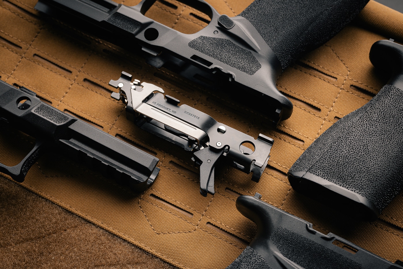 Springfield Echelon COG with an assortment of polymer frames