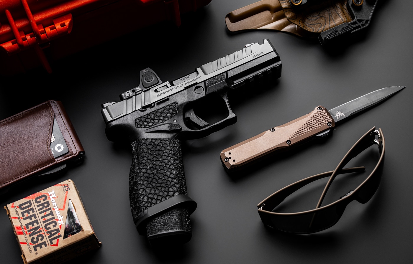 Springfield Echelon Pro Comp with EDC gear