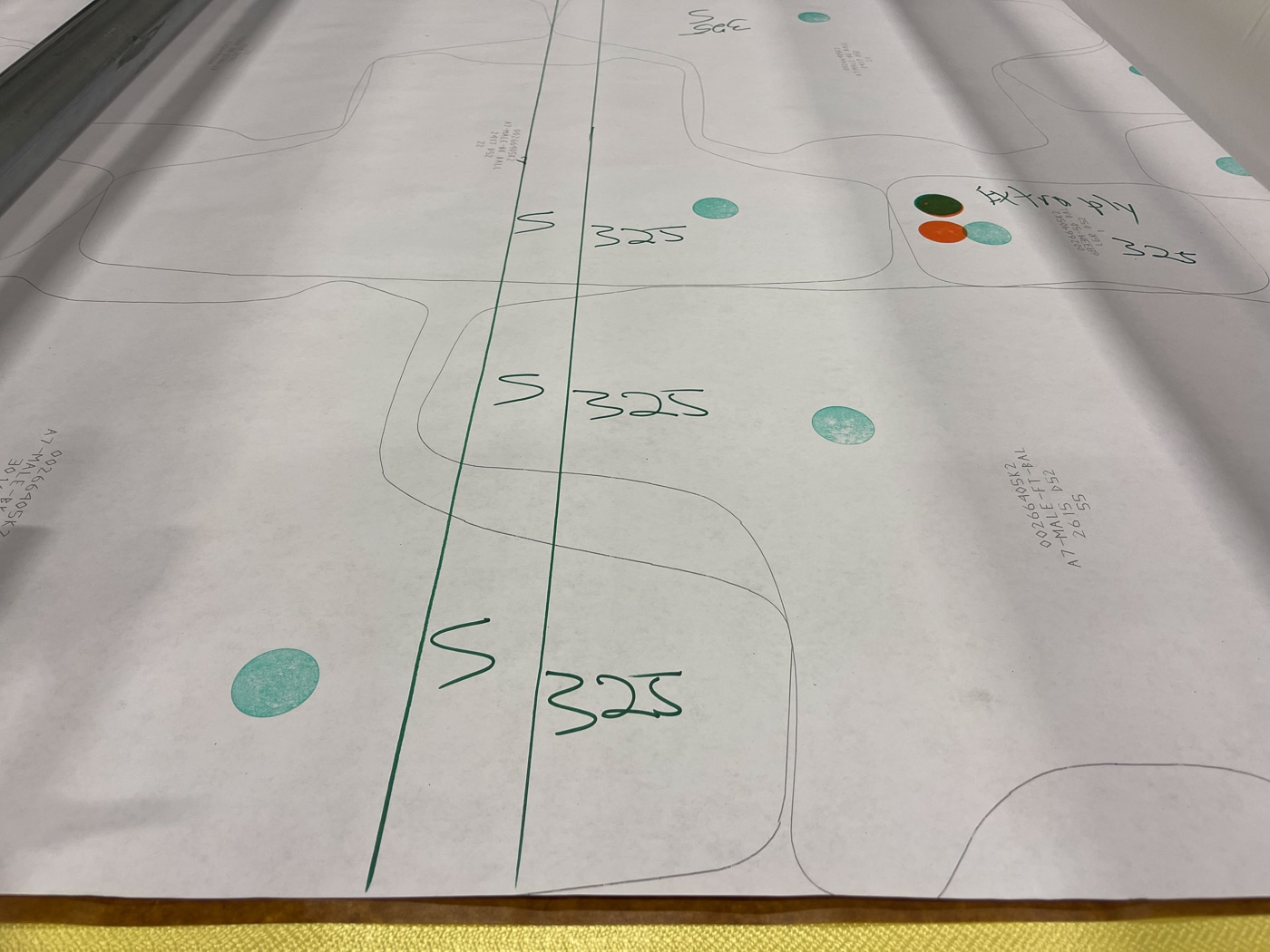 body armory panels traced out and ready to be cut