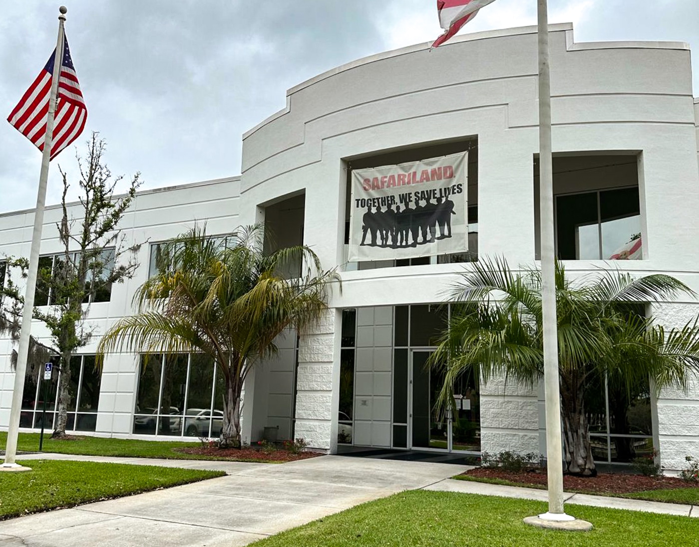 entrance to Safariland facility