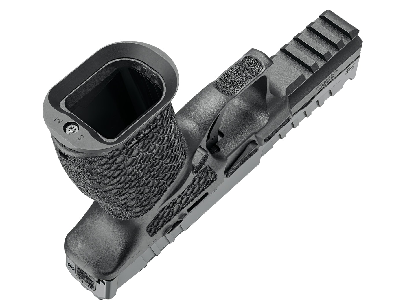 flared magwell on Springfield Echelon Pro 4.5F Comp handgun